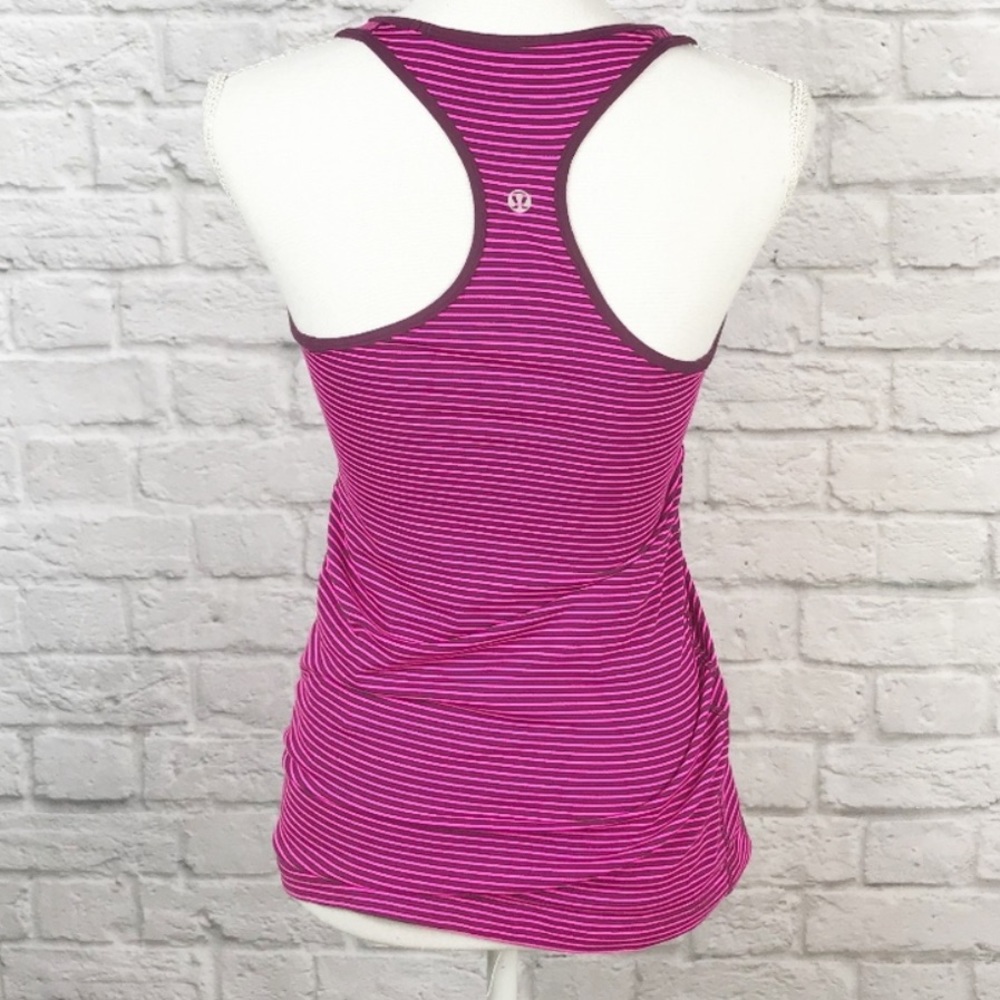 Lululemon Cool Racerback in Hyper Stripe - Picture 5 of 5
